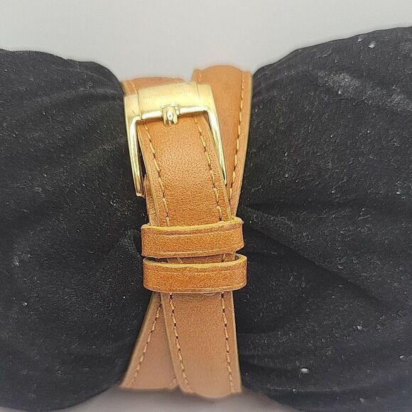 Michael Kors Slim Runway MK2327 Women's Brown Leather Analog Quartz Watch AM471 - Picture 5 of 10